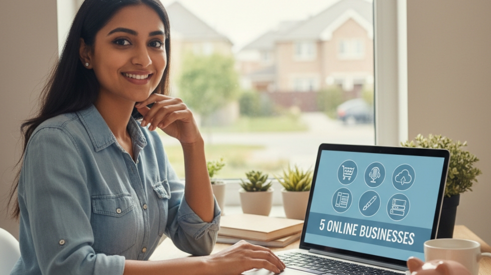 घर से शुरू करें ये 5 ऑनलाइन बिज़नेस – कम लागत, ज्यादा मुनाफा