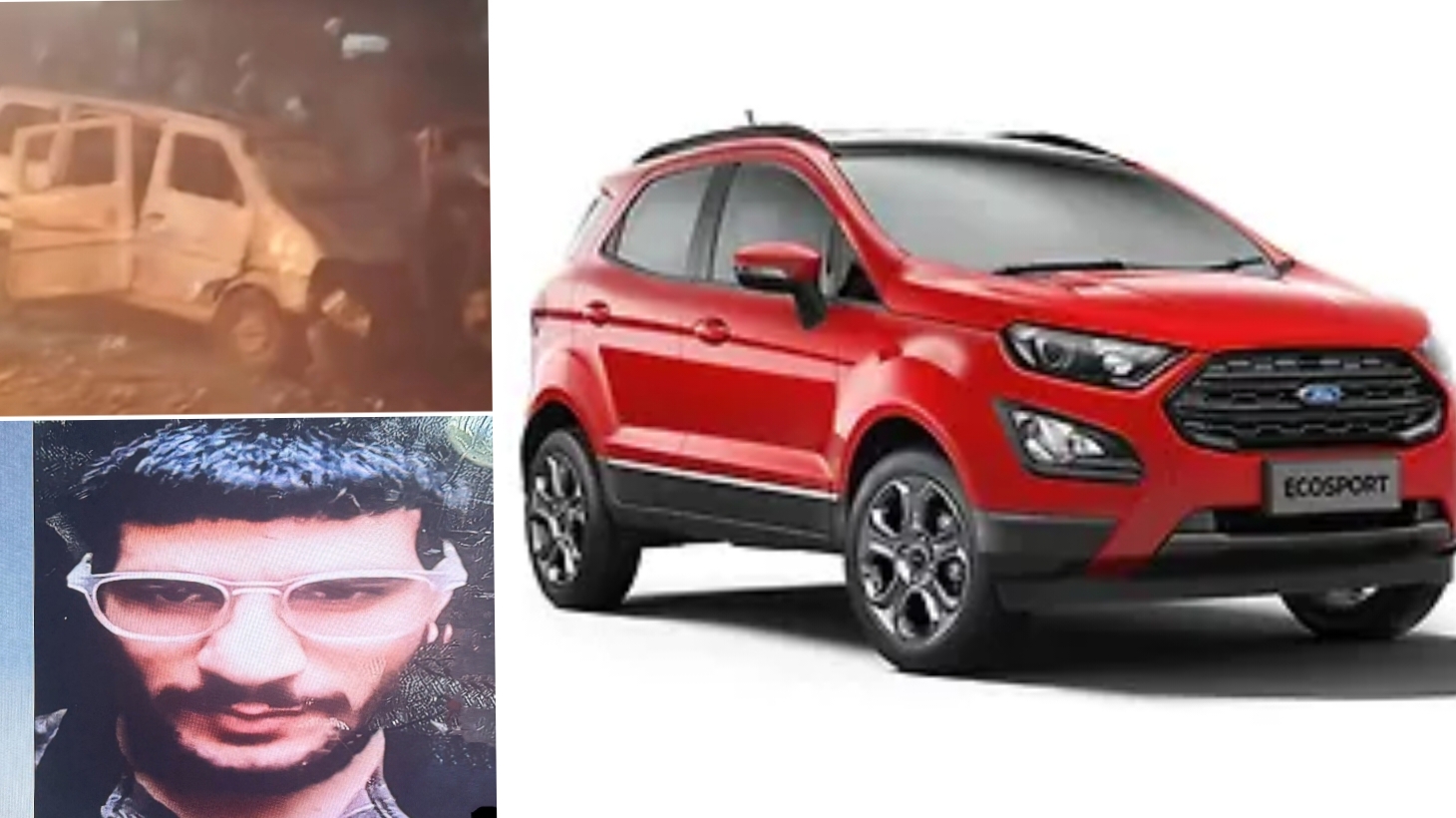 Delhi Blast Update: आरोपी उमर नबी की Red EcoSport कार हरियाणा के फार्महाउस से बरामद, हाई अलर्ट जारी