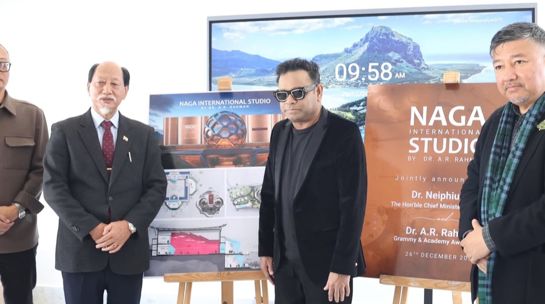 बड़ी खुशखबरी! कोहिमा में खुलेगा A.R. Rahman का 'नागा इंटरनेशनल स्टूडियो', युवाओं की चमकेगी किस्मत
