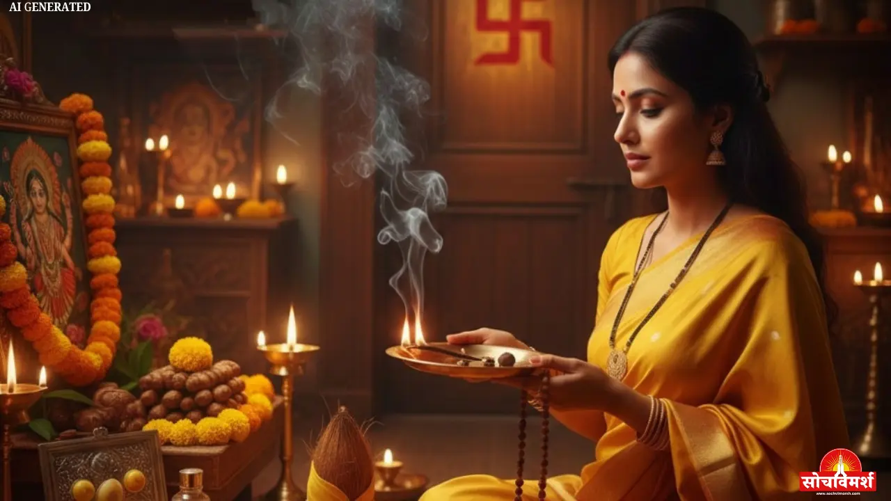 गुप्त नवरात्रि 2026 की कलश स्थापना और दसों महाविद्याओं का चमत्कारी चित्र।