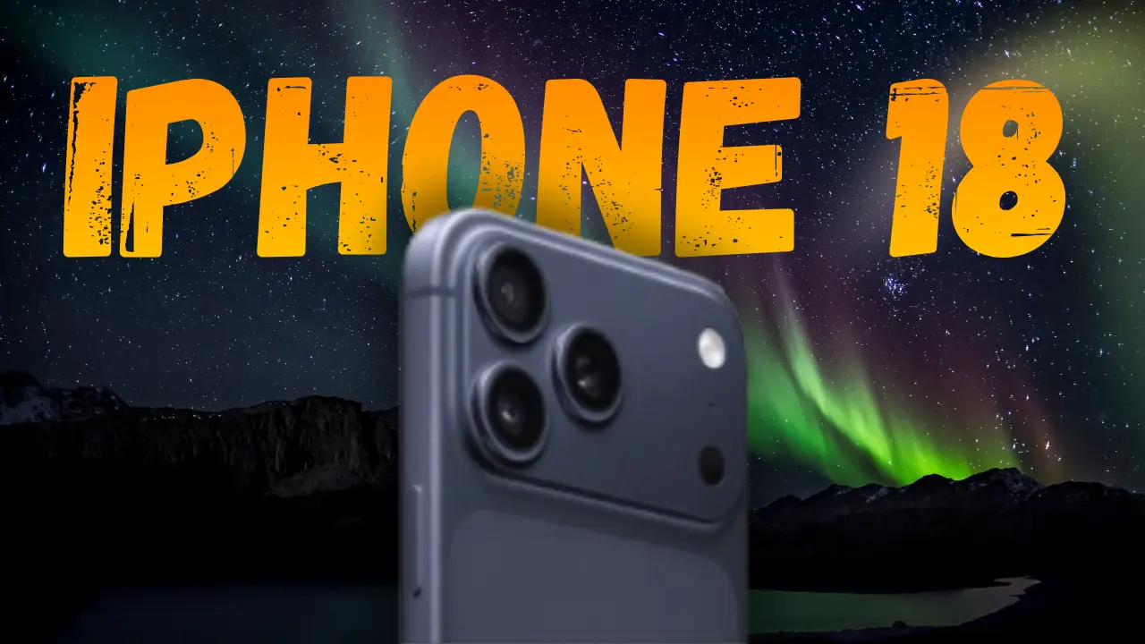 एप्पल आईफोन 18 प्रो मैक्स का नया प्रीमियम टाइटेनियम लुक और डिस्प्ले।