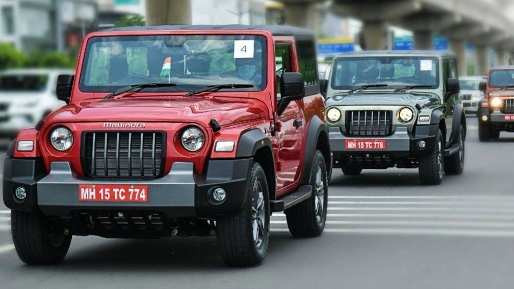 Mahindra Thar New Price List Table April 2026 update